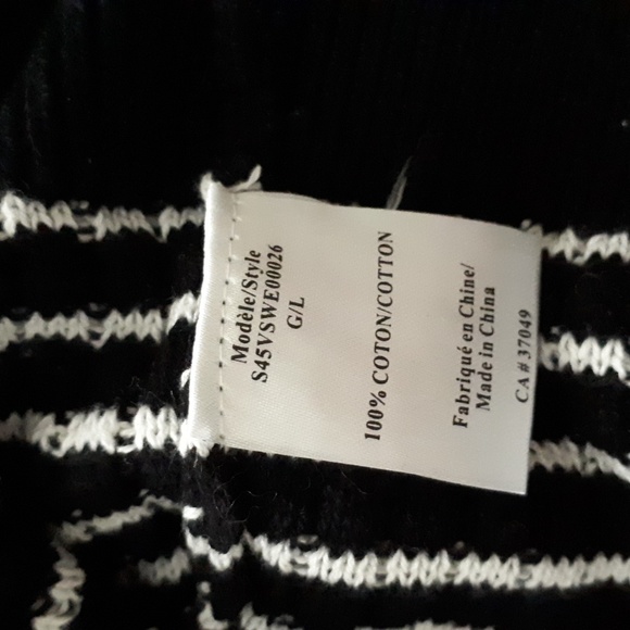 San francisco strips knit sweater /New - Picture 8 of 9